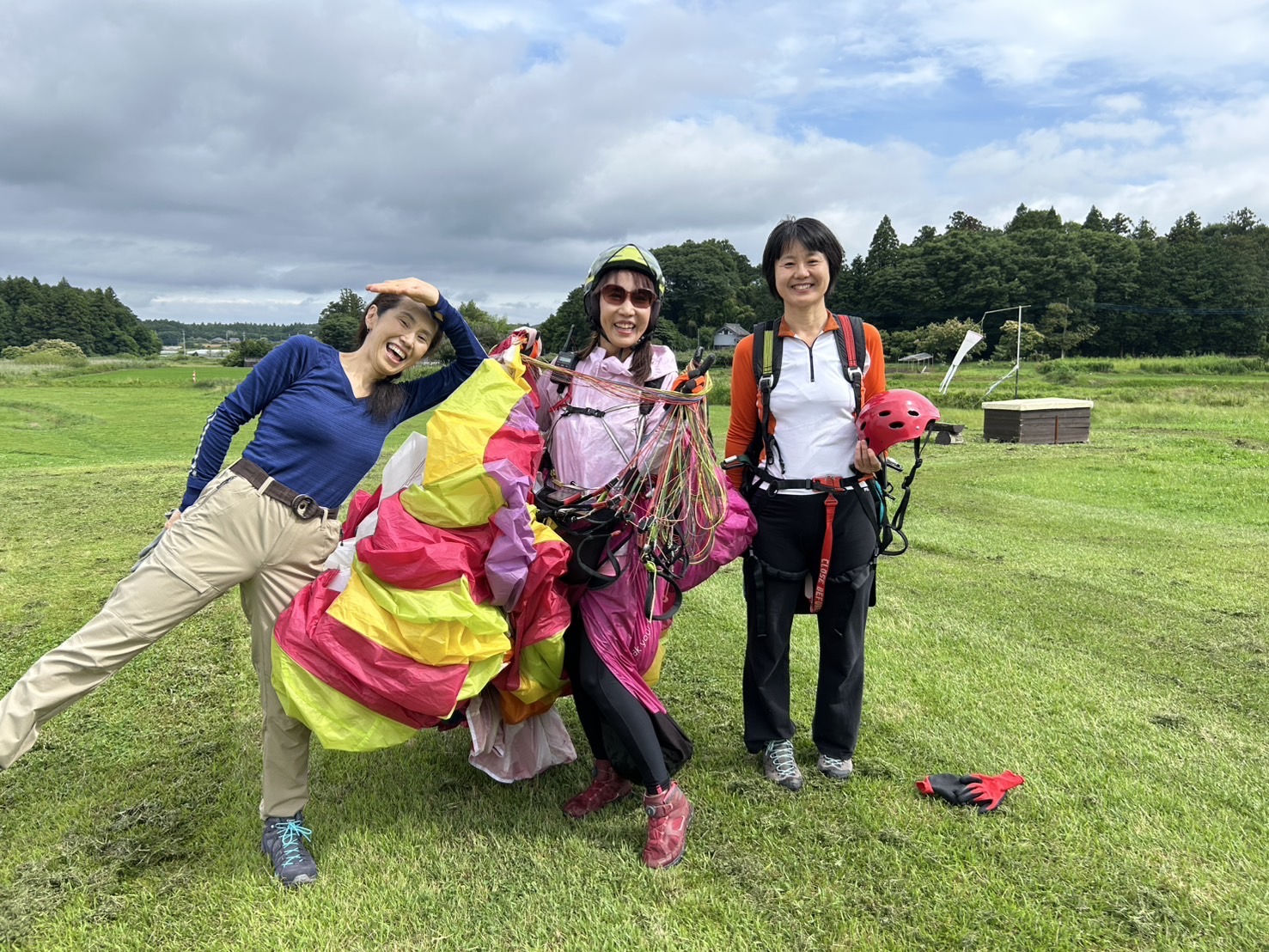 6/15(日)星のピノのお陰？！ラッキーフライト - パラグライダー