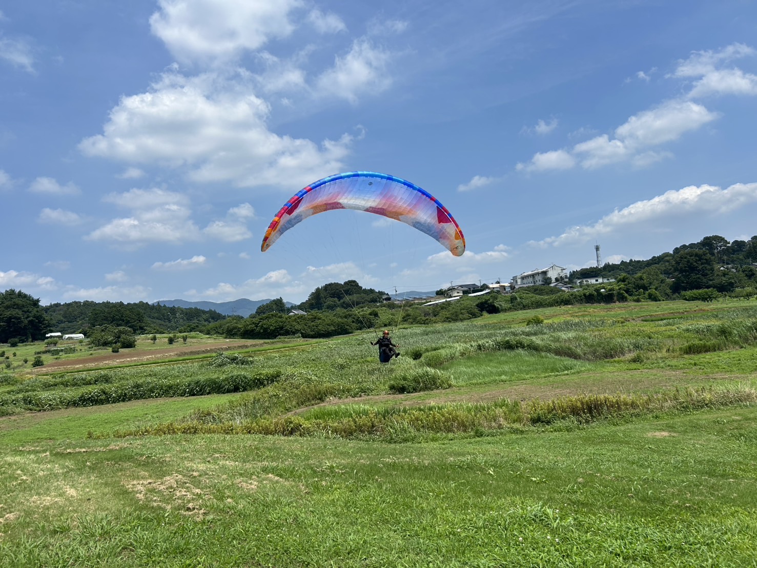 7/15(水)暑すぎる夏襲来！ - パラグライダースクール【ソラトピアつくば】